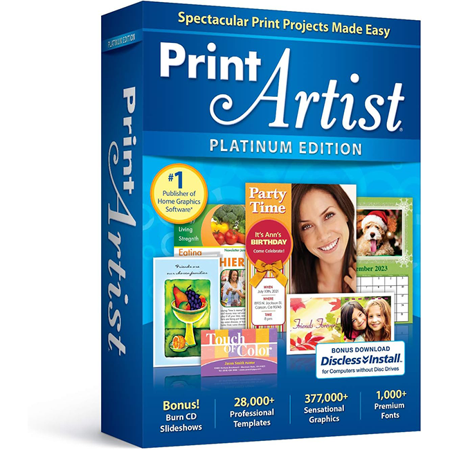 Print Artist Platinum 
